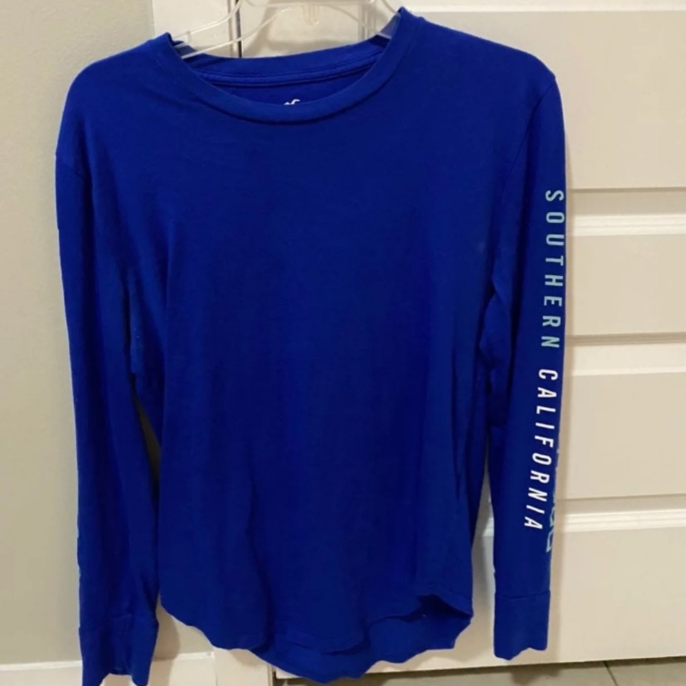 Blue Hollister long sleeve